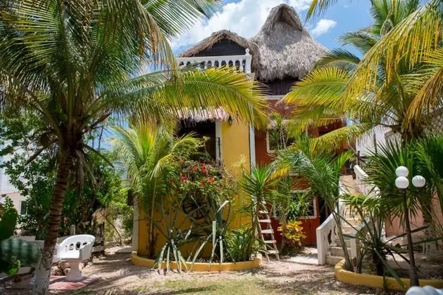 Beachfront Groundfloor Hacienda del Cuyo - Dış Mekan