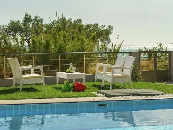 Beachfront Luxury Villa in Plakias With Private Pool, BBQ & 30m to Restaurants - Havuz