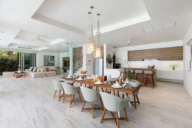 Beachside Villa Blue Amber Private Chef - Lobi