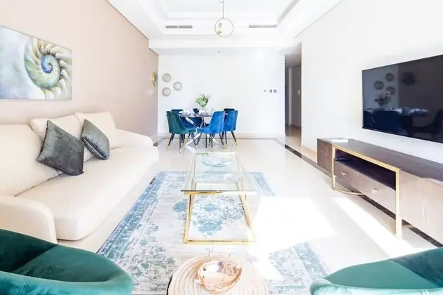Beaming 3BR Apartment in Downtown Burj District! - Öne Çıkan Resim