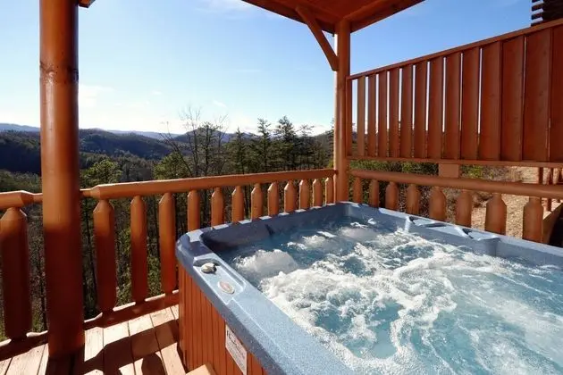 BearADise in the Smokies - Two Bedroom Cabin - Spa