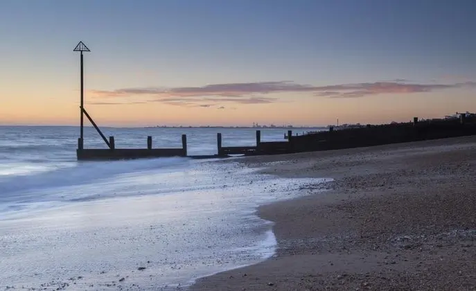 Beautiful 1-bed Cabin in Hayling Island - Plaj