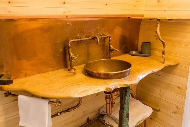 Beautiful 1 bed Glamping pod in Battle - Mutfak