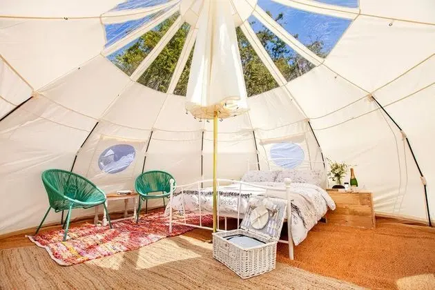 Beautiful 1-bed Star Gazing Bell Tent Loughborough - Oda