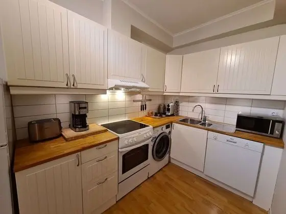 Beautiful 2-bedroom In City Center, Wbalcony Free Parking - Mutfak