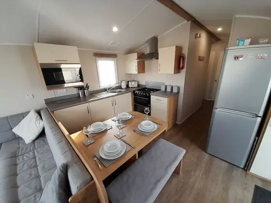 Beautiful 3 Bed Caravan in Walton on the Naze - Mutfak