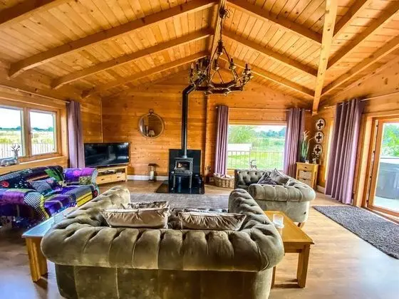 Beautiful 3-bed Luxury Private Lodge in York - İç Mekan