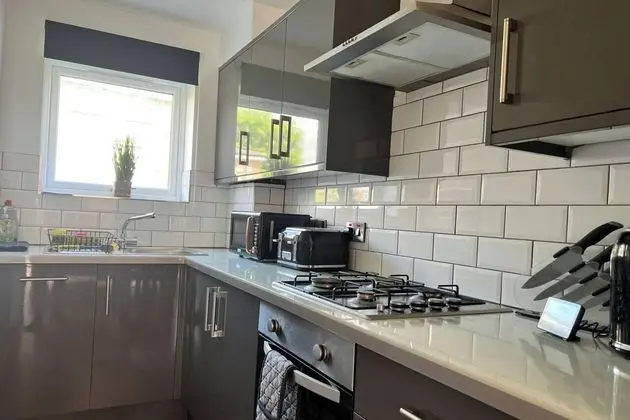 Beautiful 4-bed House in Lincoln- Close to Centre - Mutfak