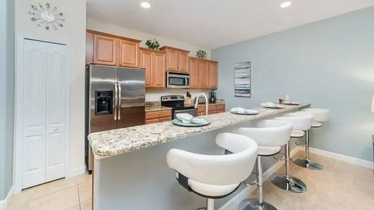 Beautiful 4 Bedroom Town House In The Fantastic Paradise Palms Resort - Mutfak