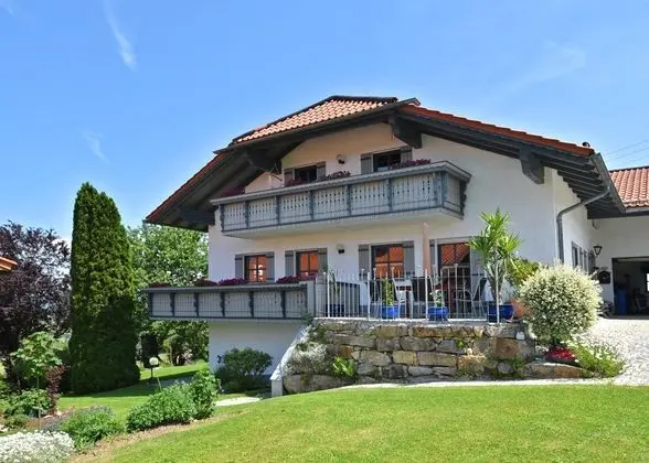 Beautiful Apartment in the Bavarian Forest With Balcony and Whirlpool tub - Dış Mekan