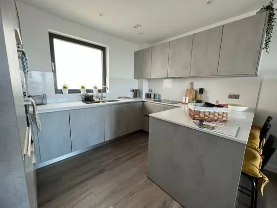 Beautiful Apartment on Ramsgate Sea-front - Mutfak