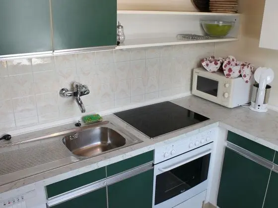 Beautiful Apartment With Sauna, Balcony, Ski Storage - Mutfak