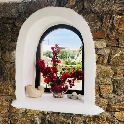 Beautiful Apt In Ano Mera Village - İç Mekan