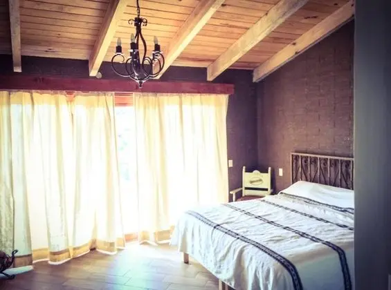 Beautiful Cabin Downtown Tapalpa Oven Mud Barbecue Grill 4 Room 12 ppl TV Wifi - Oda