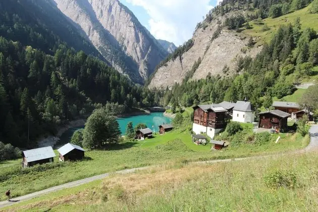 Beautiful Chalet in Binn With Parking - Dış Mekan