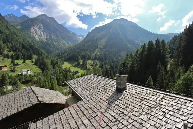 Beautiful Chalet in Binn With Parking - Genel