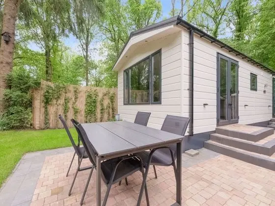 Beautiful Chalet in Vledder With a Shared Pool - Lobi