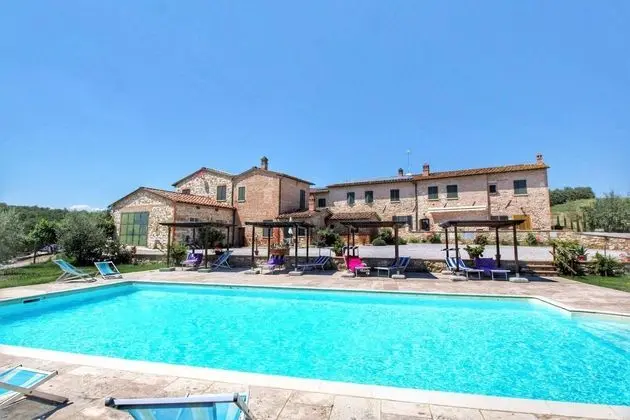 Beautiful Farmhouse in Asciano With Swimming Pool - Havuz