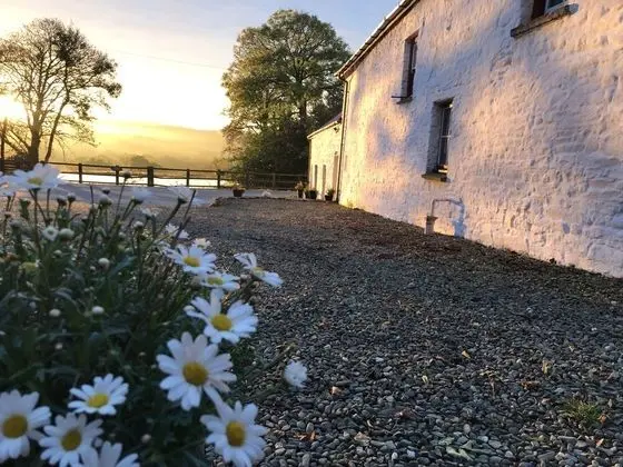 Beautiful Grade 2 Welsh Longhouse With Rural Views - Dış Mekan