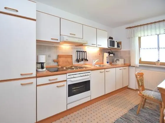 Beautiful Ground Floor Flat With Private Terrace in the Bavarian Forest - Mutfak