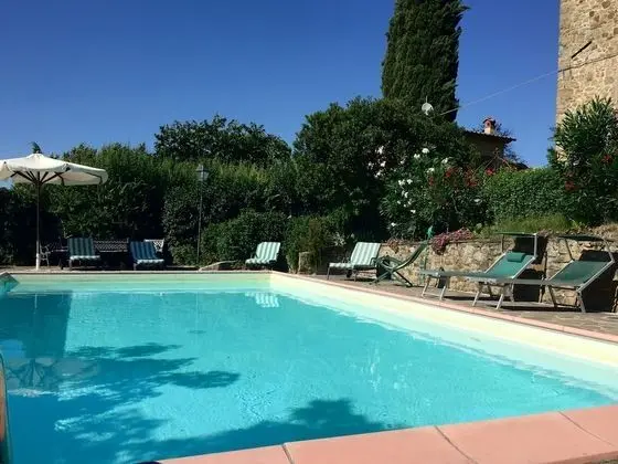 Beautiful Holiday Home With Swimming Pool in Monterchi - Havuz