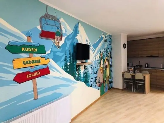 Beautiful Loft in Ski Resort in Gaudari, Georgia - Oda
