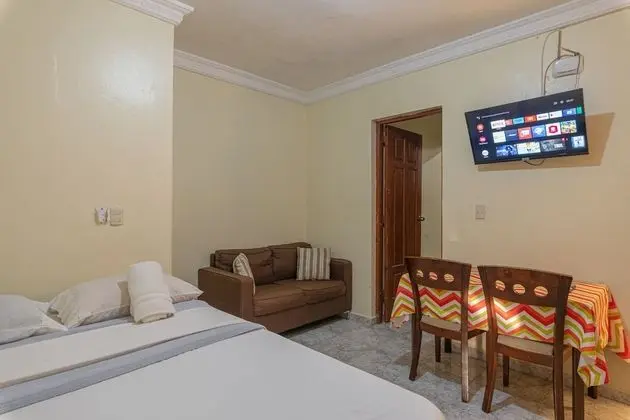 Beautiful Spacious Room Terrace Close to Sirena San Isidro Las Americas Airport - Öne Çıkan Resim