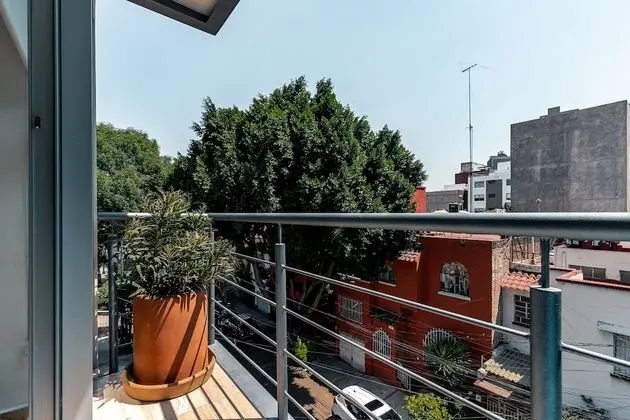 Beautiful Studio W/balcony Near La Condesa - İç Mekan