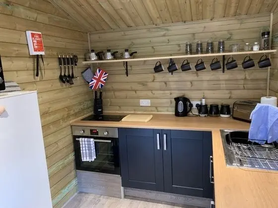 BedrockLodge Buisness Centre HolidayLets - Mutfak