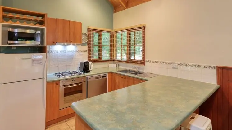 Beechworth Cedar Cottages - Mutfak