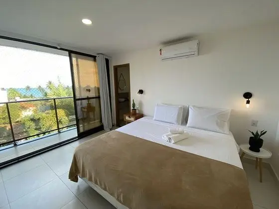 Bela Hospedagem-Porto Real APT vista mar - Oda