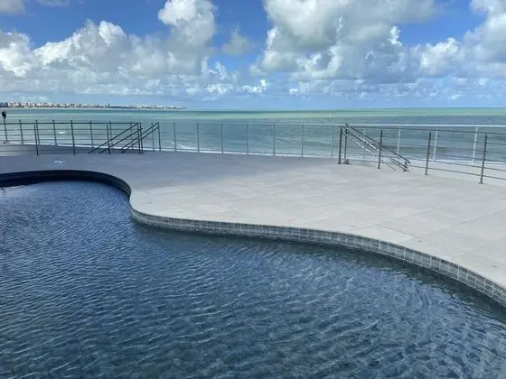 Bela Hospedagem - Vista incrível do mar