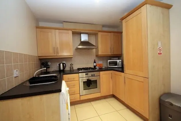 Belfast City Central Apartment - Mutfak