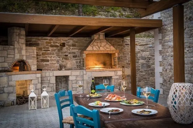Villa Bella Mare, Wine Dark Sea Villas - Yerinde Yemek