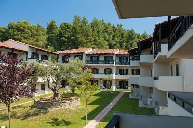 Bellagio Hotel Fourka - Dış Mekan