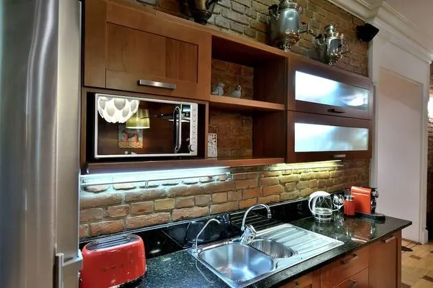 BELLE apartment on Italianskaya - Mutfak Özellikleri