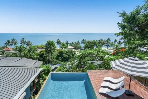 Belle Escapes - Trinity Blue Ocean View Home - Havuz