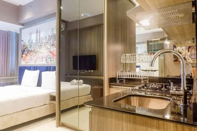 Best Studio Apartment Connected To Pakuwon Mall At Supermall Mansion