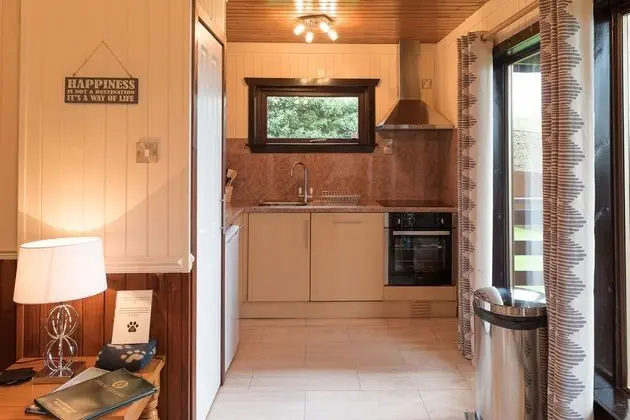 Birch Lodge 23 With Hot Tub, Newton Stewart - Mutfak