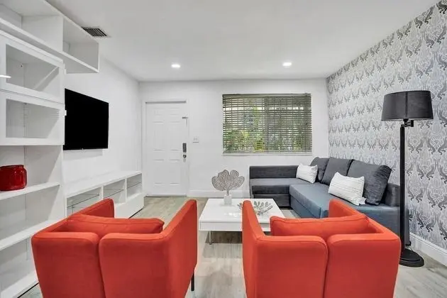 Biscayne Deluxe Unit, 2br/1bath, Free Parking, Garden & BBQ - Öne Çıkan Resim