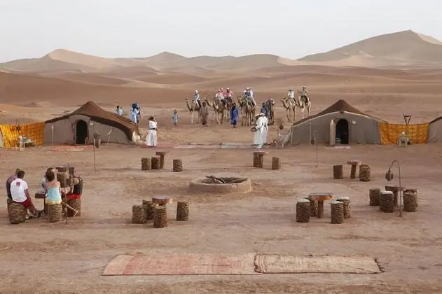 Bivouac Le Nomade camp