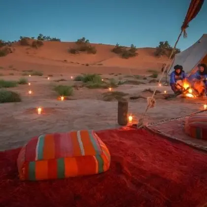 Bivouac les Hommes Bleus exclusive camp