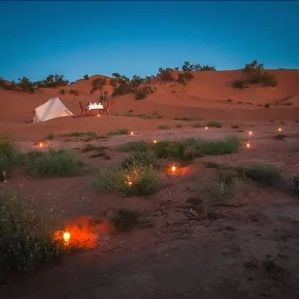 Bivouac les Hommes Bleus exclusive camp - Dış Mekan