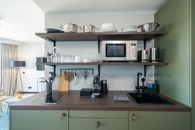 Black F Tower - Serviced Apartments - Mutfak