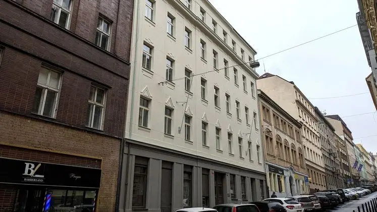 Black & White Apartment by Wenceslas Sq. - Dış Mekan