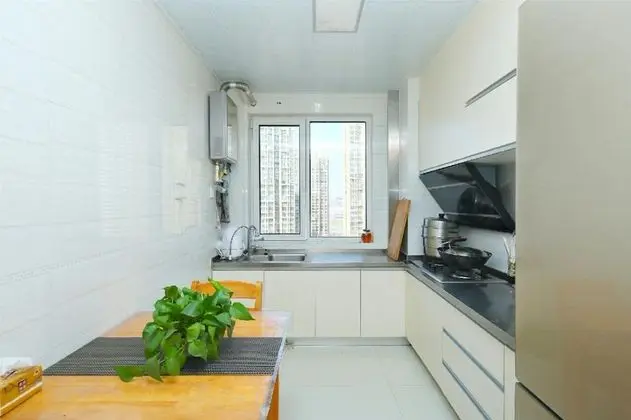 Blessed Family Seaview Apartment 1601 - Mutfak