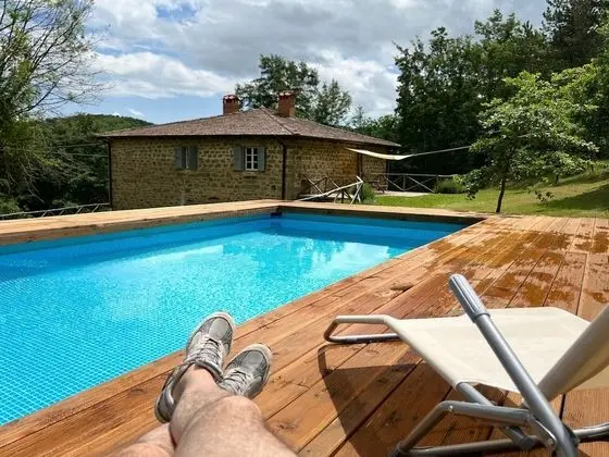 Blissful Holiday Home in Pratovecchio With Swimming Pool