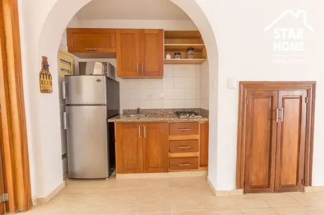 Blue Garden Apartment Los Corales - Mutfak