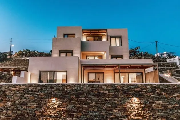 Blue Gres Villa Tinos - Dış Mekan