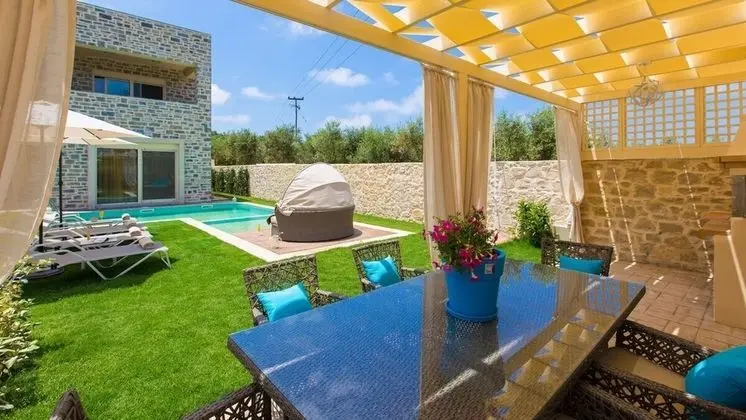 Blue Mare Villa in Rethimno Crete - Dış Mekan